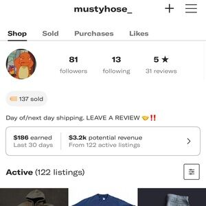 TRYING POSHMARK TOO🤍